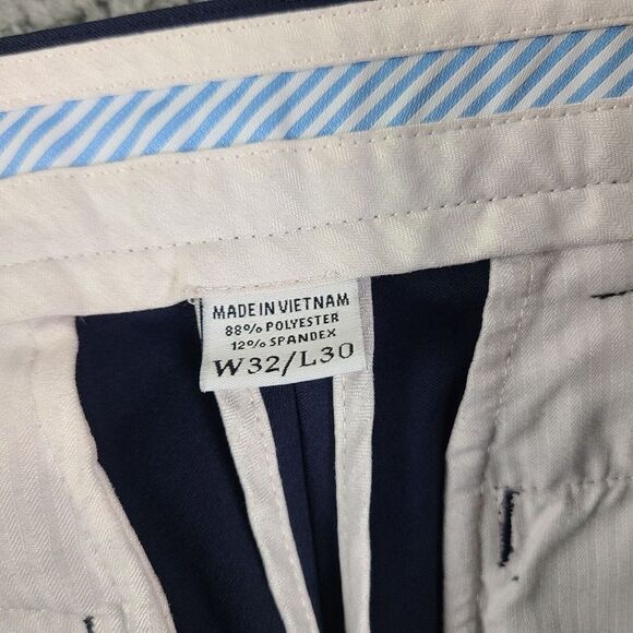 FootJoy FJ Performance Athletic Fit Golf Pants Golfing Mens Sz 32 X 30 Navy Blue - Picture 6 of 7